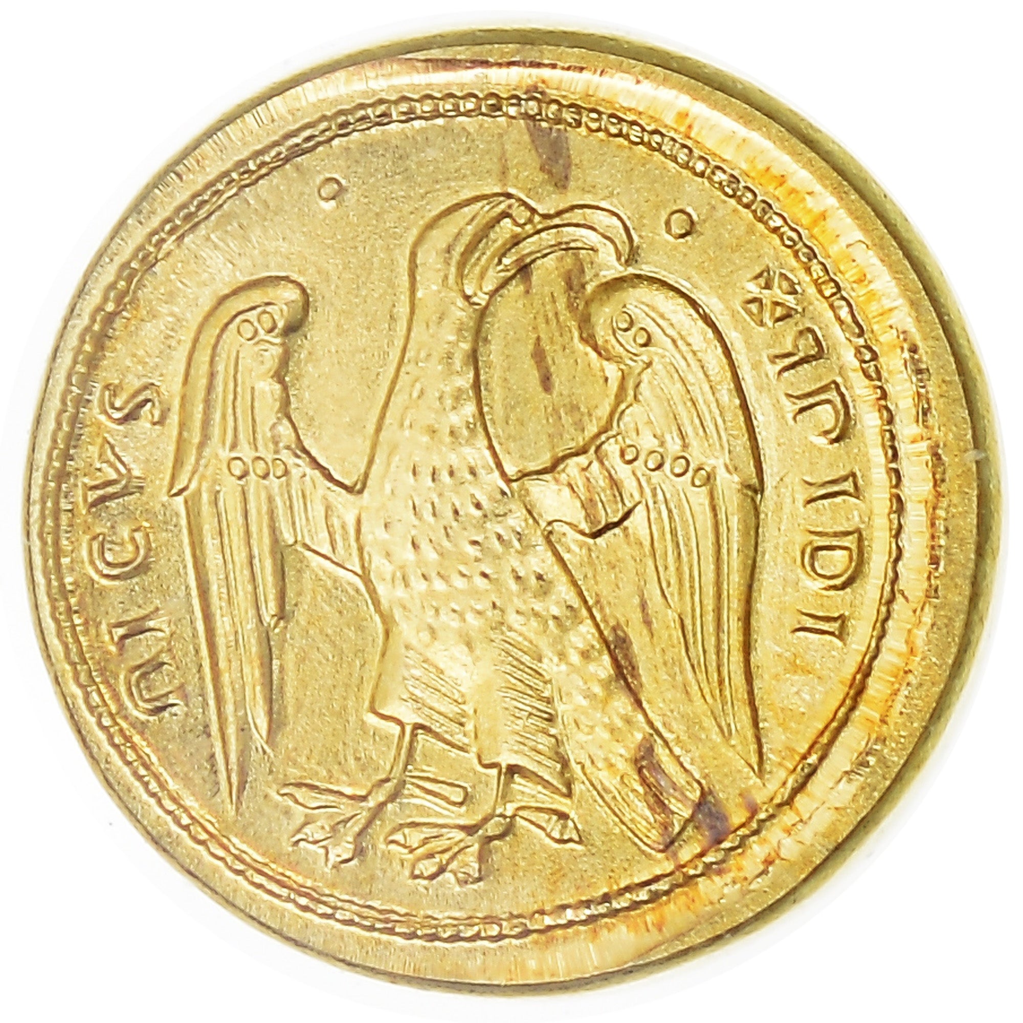 França, medalha, Reproduction miniature, Augustale, Brindisi, 1982, MS(65-70)