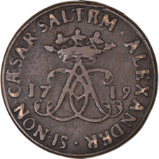 France, Token, Philippe Alexandre Emmanuel de Croy-Solre, History, 1719