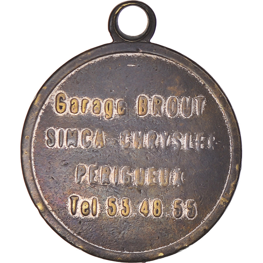 France, Medal, Saint Christophe, Religions & beliefs, Charl, VF(20-25), Copper