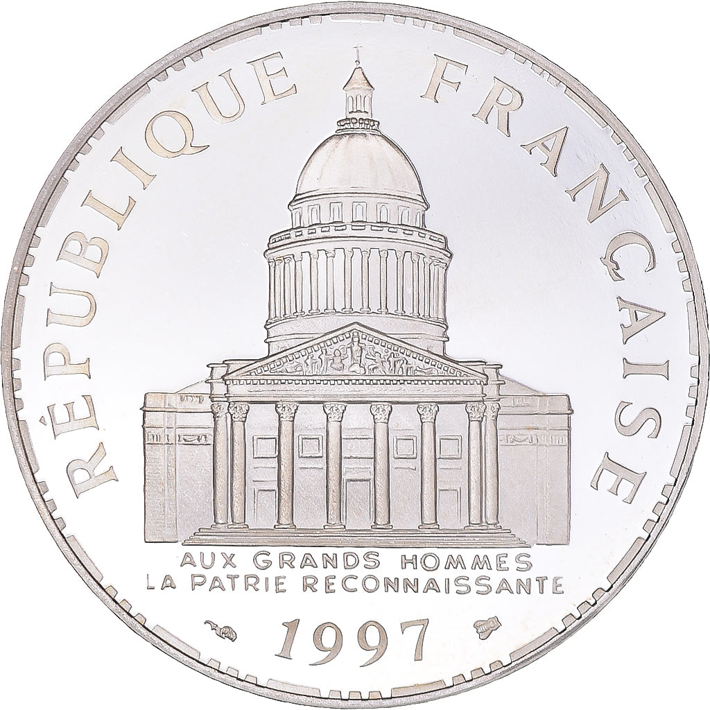 Coin, France, Panthéon, 100 Francs, 1997, Paris, Proof, MS(64), Silver