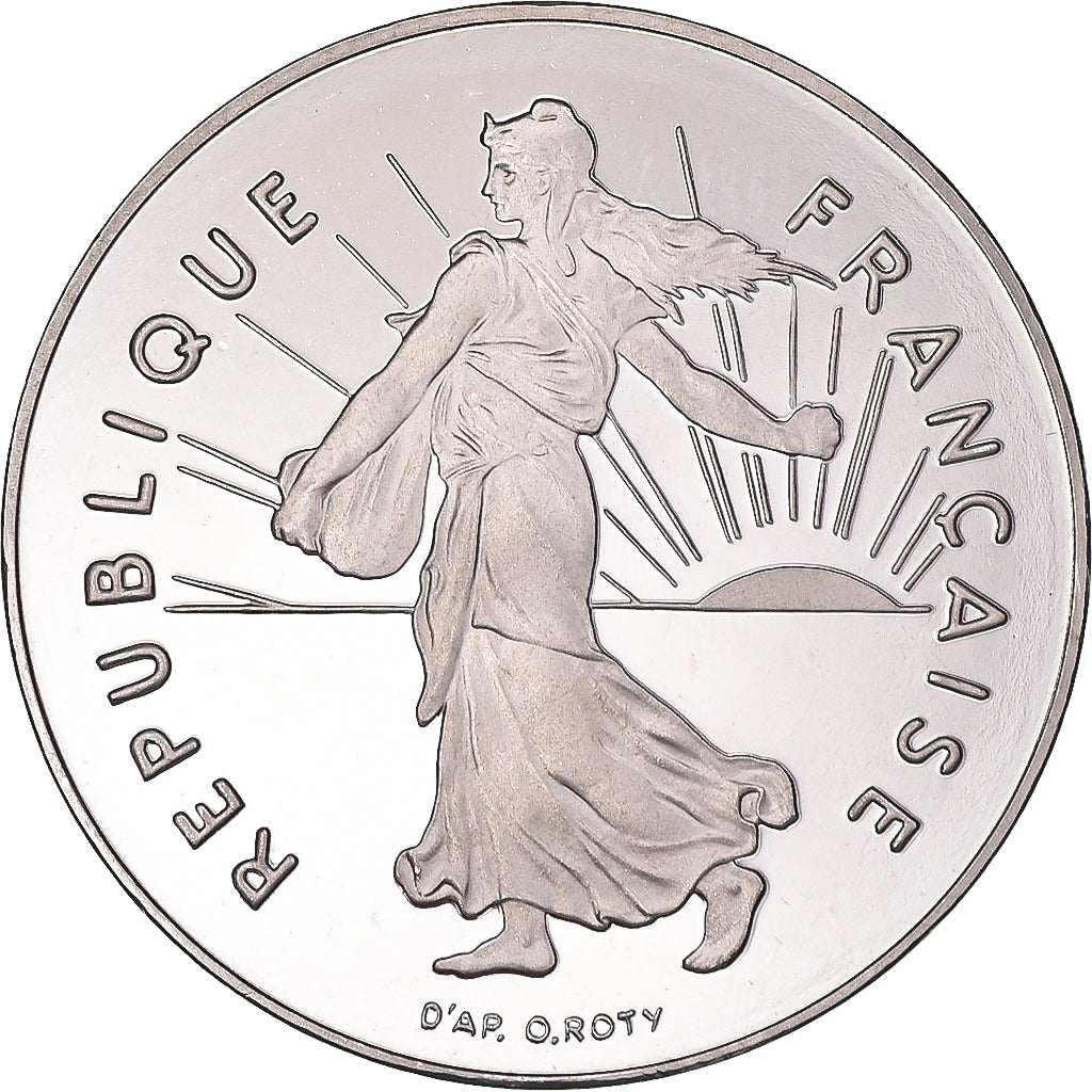 Münze, Frankreich, Semeuse, 5 Francs, 1997, Paris, BE, STGL, Nickel Clad