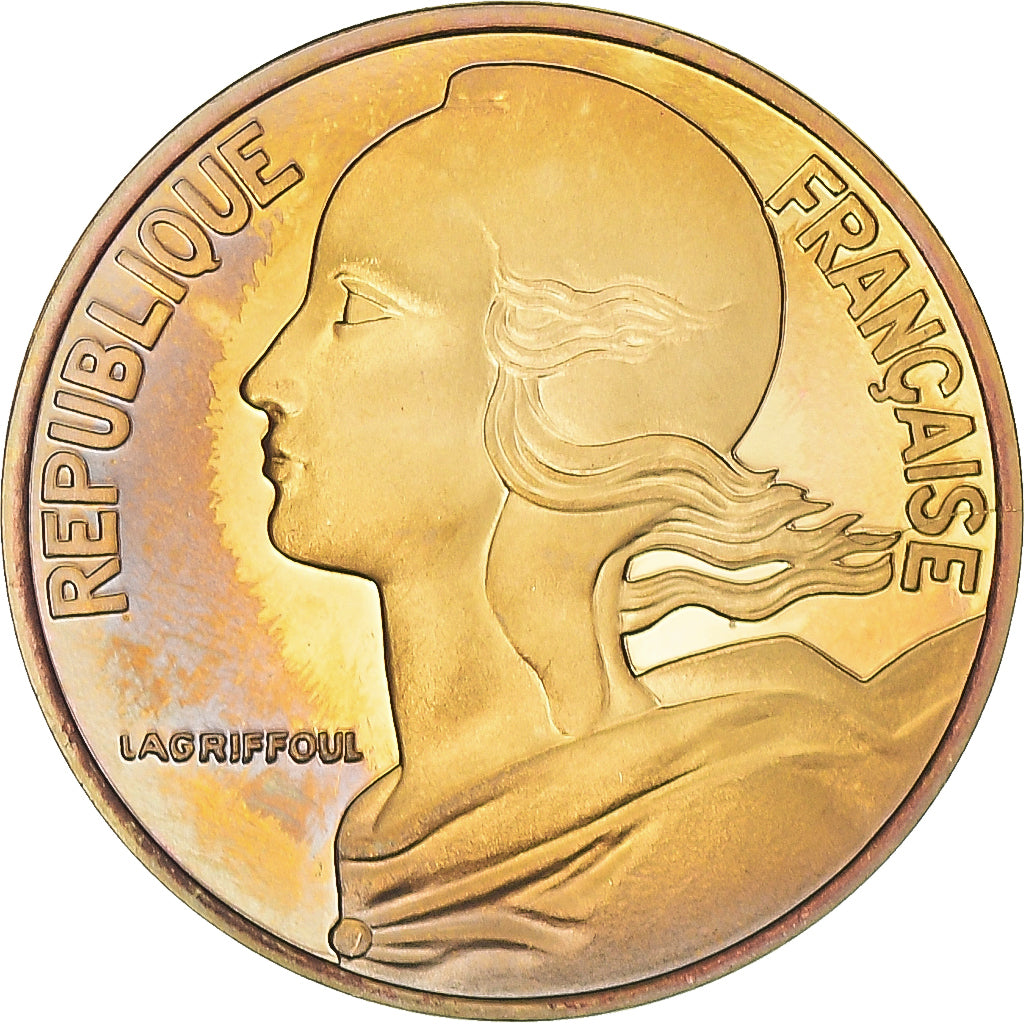 Munten, Frankrijk, Marianne, 10 Centimes, 1997, Paris, Proof, FDC
