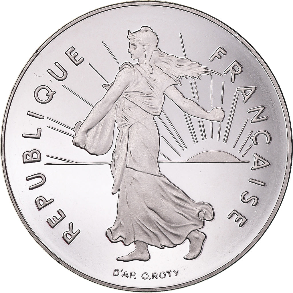 Münze, Frankreich, Semeuse, 5 Francs, 2001, Paris, BE, STGL, Nickel Clad