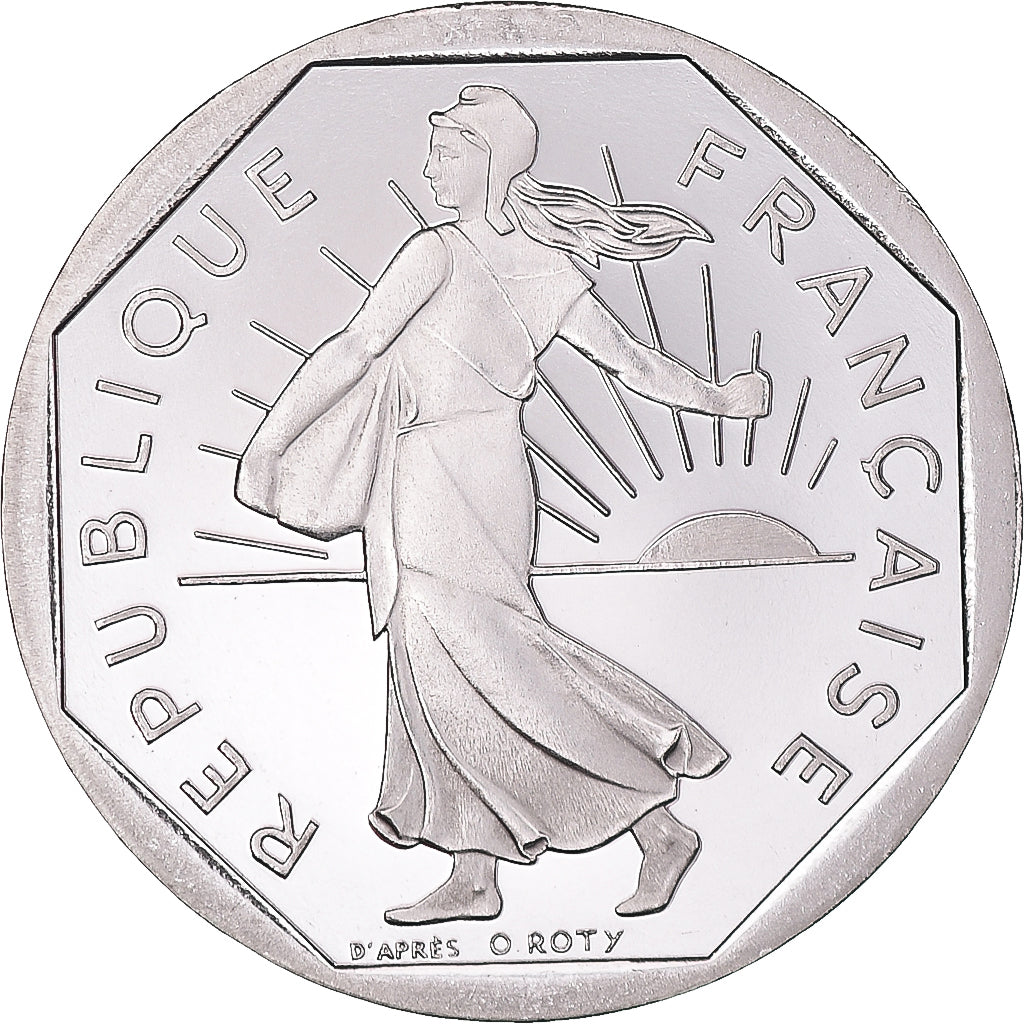 Coin, France, Semeuse, 2 Francs, 2001, Paris, BE, MS(65-70), Nickel, KM:942.2