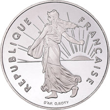 Coin, France, Semeuse, Franc, 2001, Paris, Proof / BE, MS(65-70), Nickel