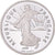 Moeda, França, Semeuse, 1/2 Franc, 2001, Paris, Proof / BE, MS(65-70), Níquel
