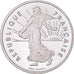 Moeda, França, Semeuse, 1/2 Franc, 2001, Paris, Proof / BE, MS(65-70), Níquel