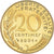 Moneta, Francja, Marianne, 20 Centimes, 2001, Paris, Proof / BE, MS(65-70)