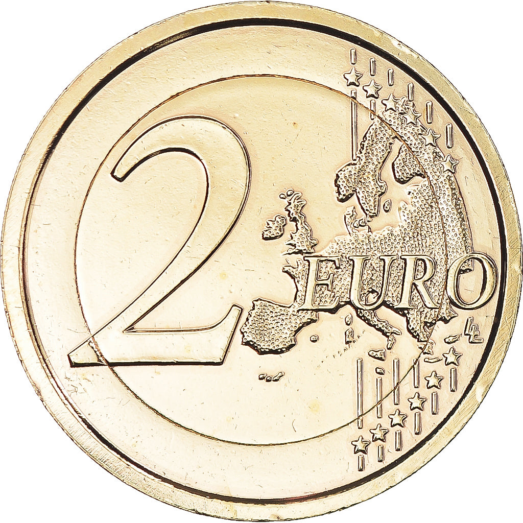 Vatican, 2 Euro, 2011, Rome, Doré, MS(63), Bi-Metallic
