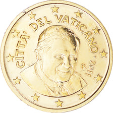 Vatican, 2 Euro Cent, 2011, Rome, Doré, MS(64), Copper Plated Steel