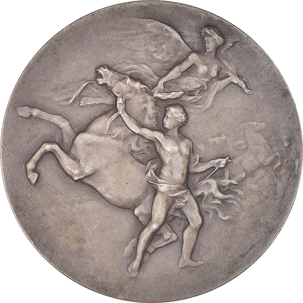 França, medalha, Société Hippique d'Ille-et-Vilaine, AU(55-58), Prata