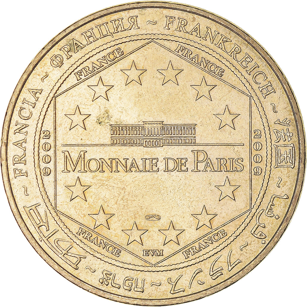 France, Token, Touristic token, Walt Disney Studio, 2009, MDP, AU(55-58)