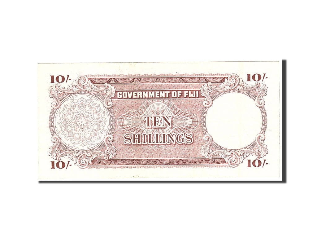 Figi, 10 Shillings, 1964, KM:52d, 1964-09-01, BB