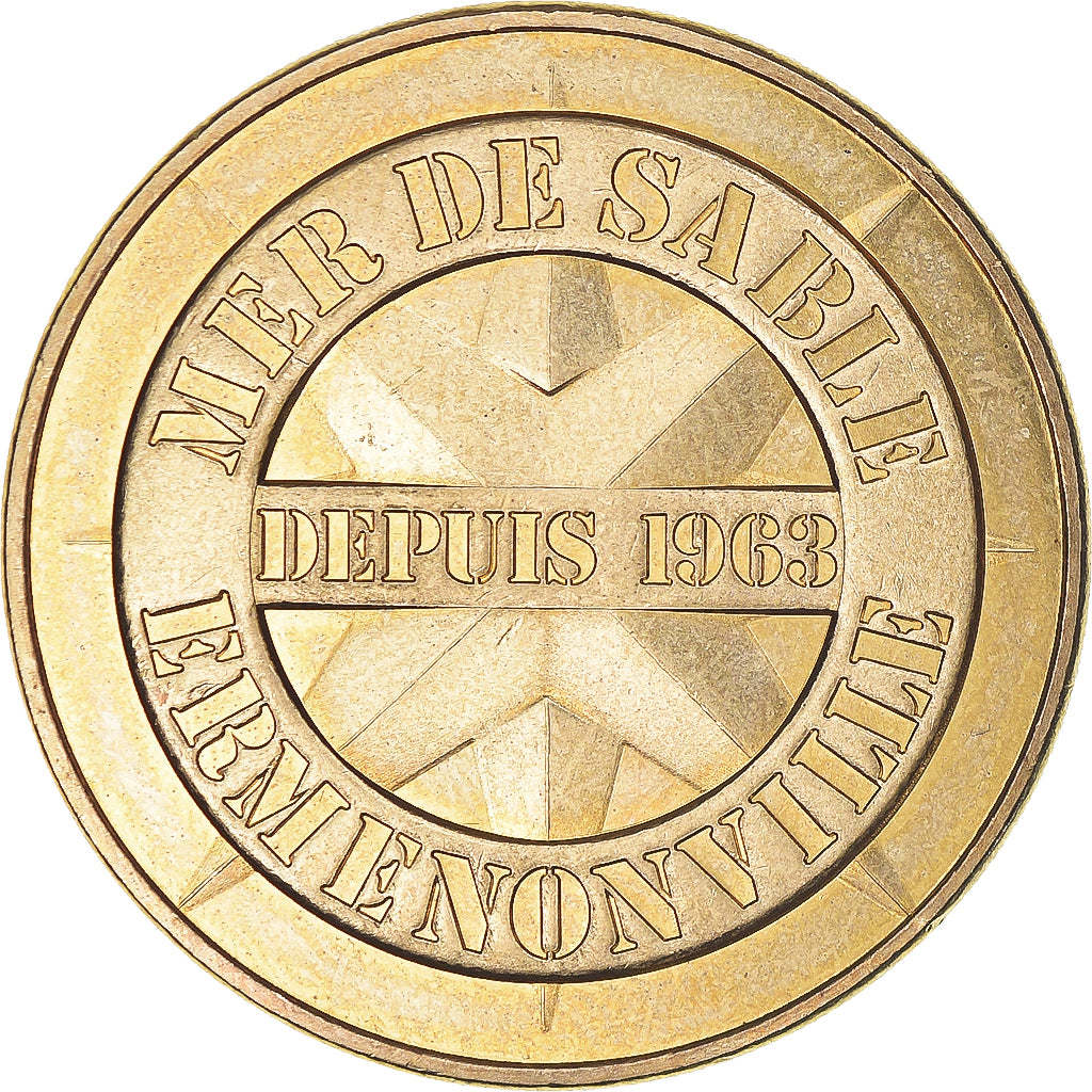 France, Token, Touristic token, Ermenonville - La mer de sable, 2013, MDP