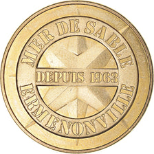 France, Token, Touristic token, Ermenonville - La mer de sable, 2013, MDP