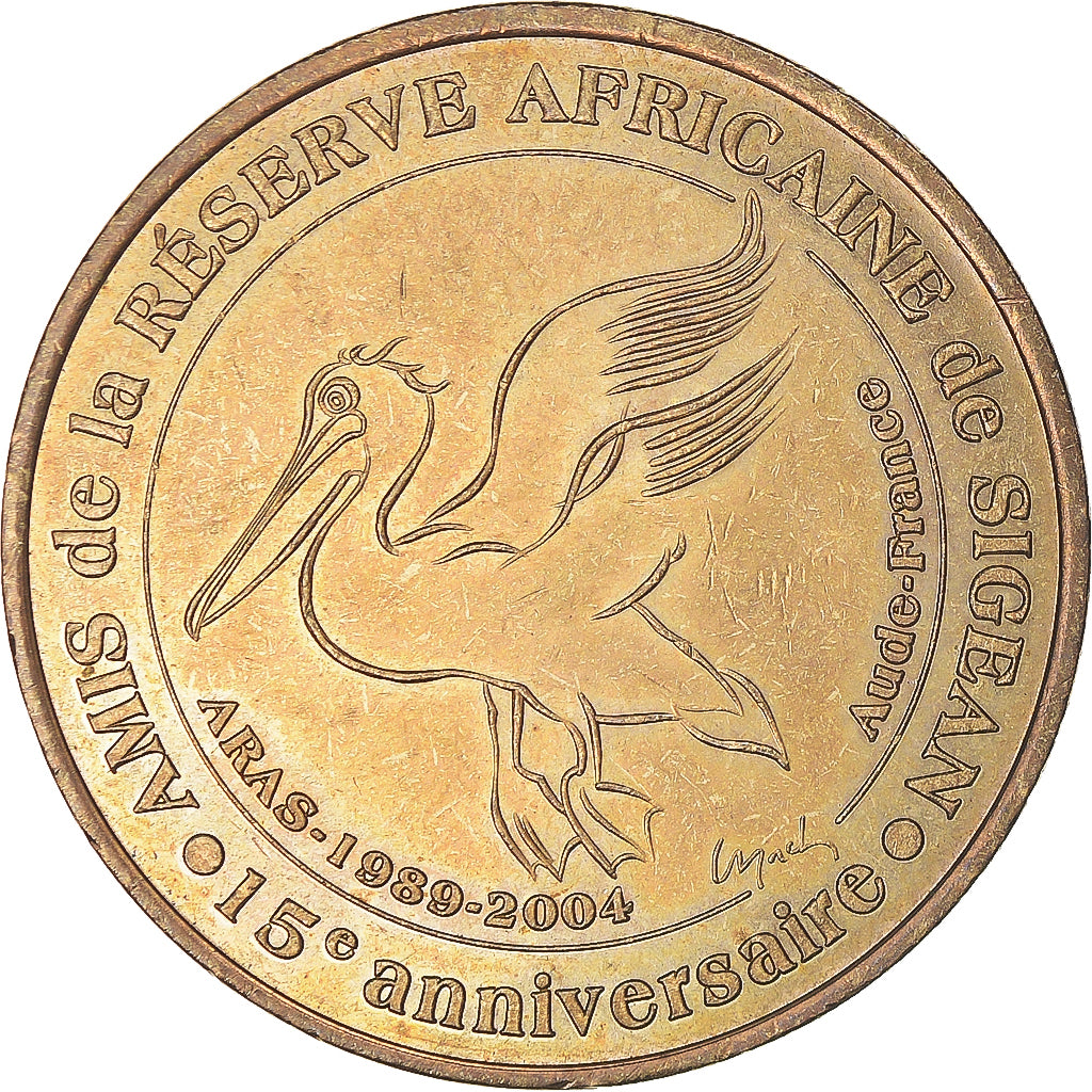 Frankreich, betaalpenning, Touristic token, Sigean - Réserve n°3, 2004, MDP