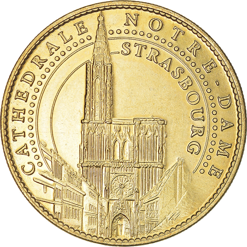 Francia, ficha, Touristic token, Cathédrale Notre-Dame-de Strasbourg, 2016
