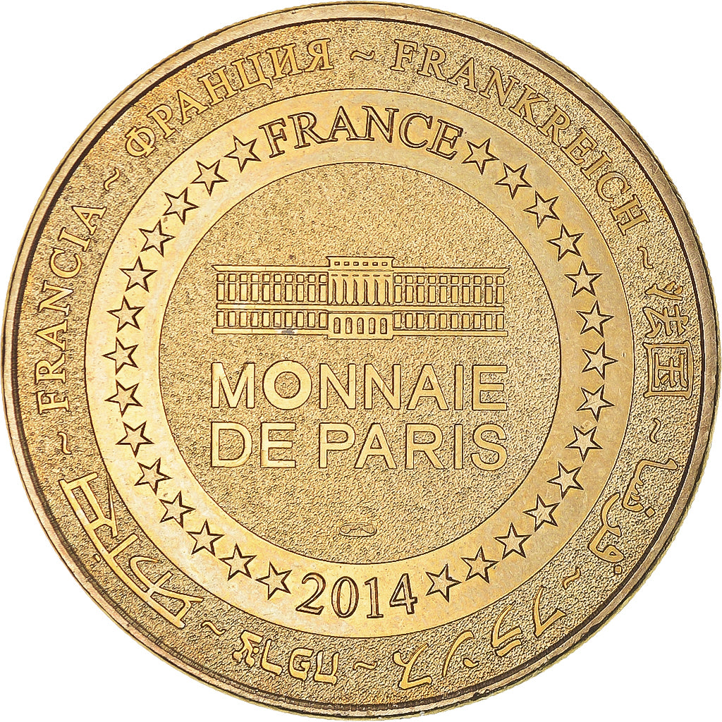 Francia, zeton, Jetón turístico, Sigean - Réserve n°20, 2014, MDP, SC