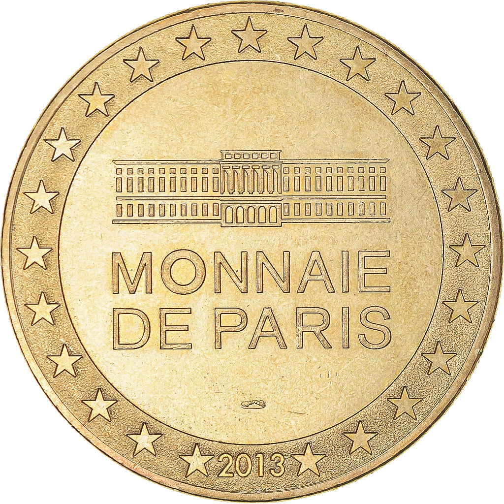 France, Jeton, Jeton Touristique, Bellewaerde-Park, 2013, TTB+, Cupro-nickel