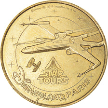 França, Token, Token turístico, 77/ Disneyland - Star Tours, 2015, AU(50-53)