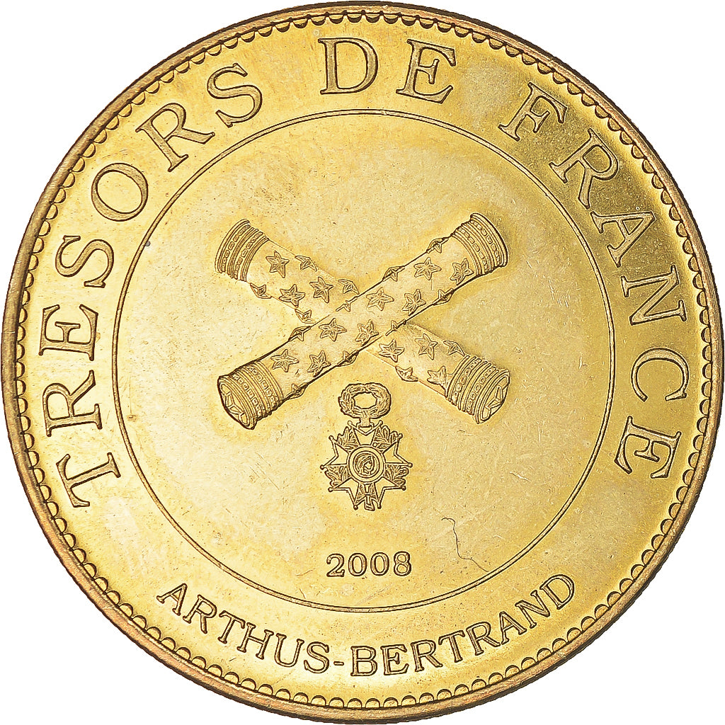Francia, ficha, Touristic token, Caen - Mémorial n°1, 2008, Arthus Bertrand