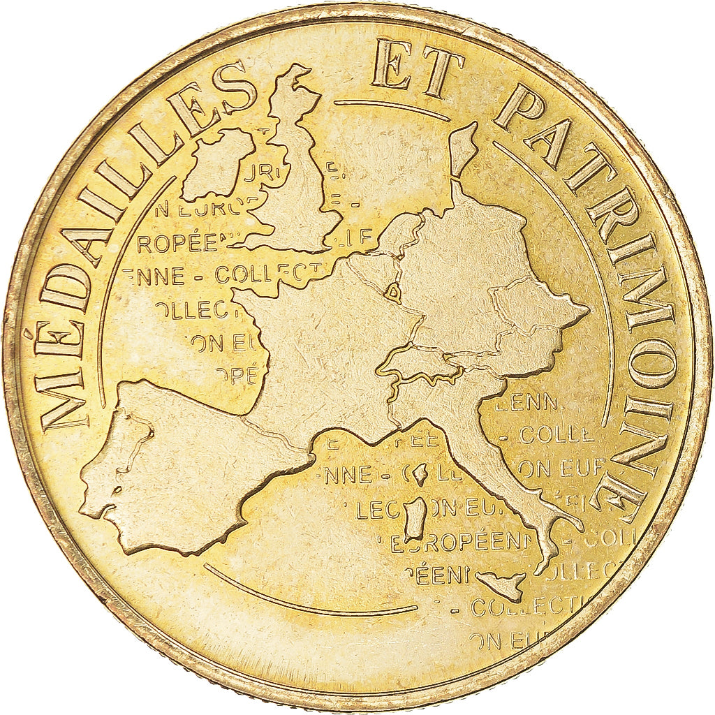 France, Token, Paris - Centre Pompidou, Patrimoine, AU(55-58), Copper-nickel