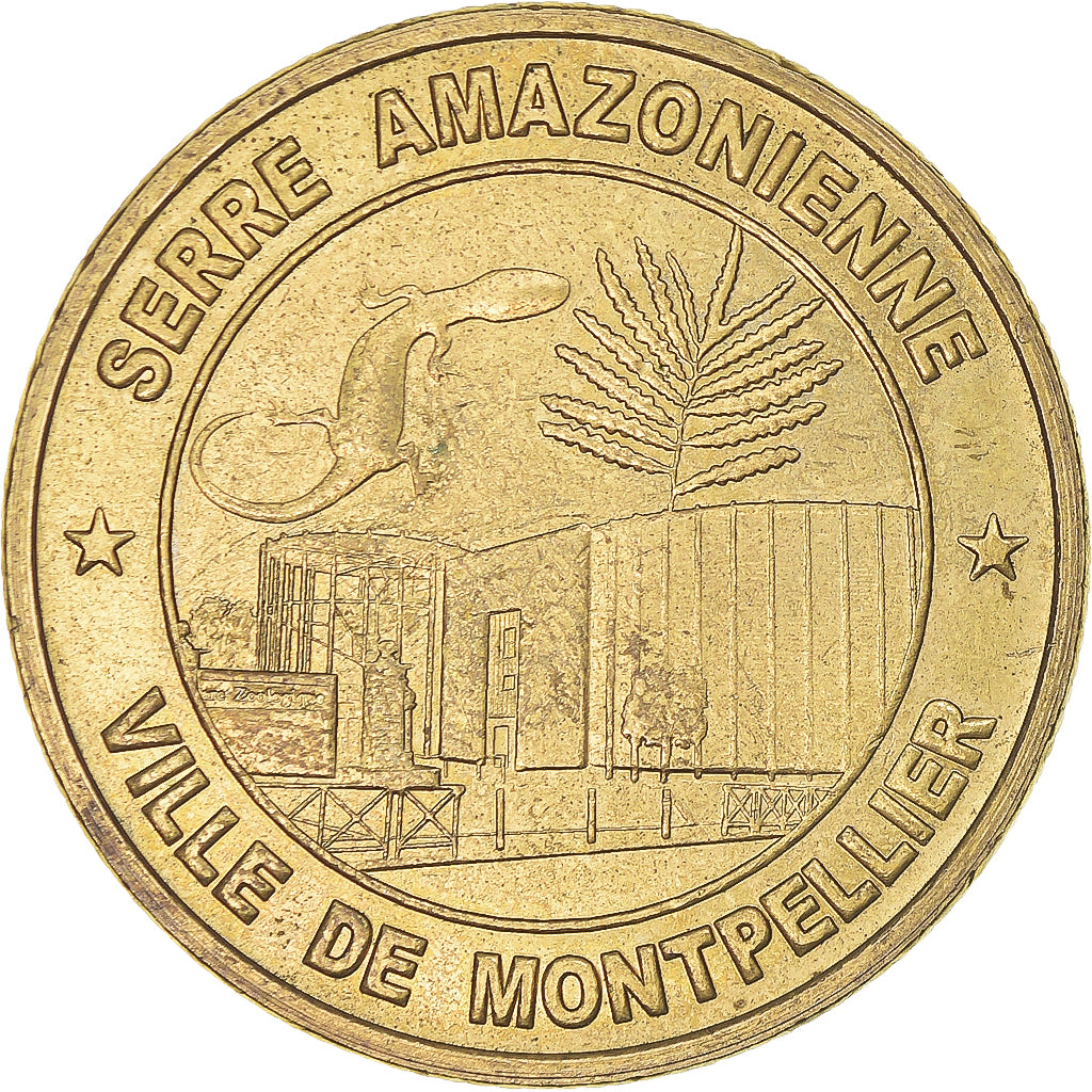 France, Jeton, Jeton Touristique, Serre Amazonienne, Montpellier, TTB