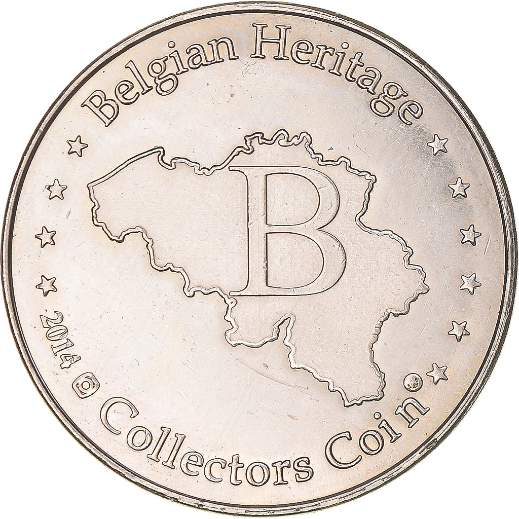 Belgium, Token, Touristic token, Haohao et Xinghui, Pandas, 2014, AU(50-53)