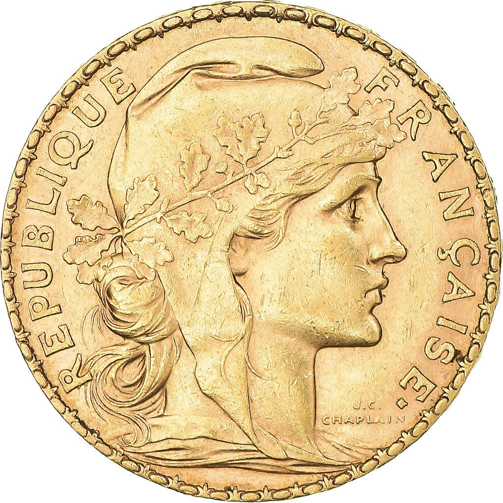 Monnaie, France, Marianne, 20 Francs, 1900, Paris, TTB+, Or, Gadoury:1064