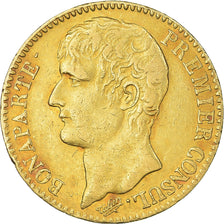 Coin, France, Napoléon I, 40 Francs, An 12 (1804), Paris, AU(50-53), Gold