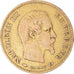Moeda, França, Napoleon III, 10 Francs, 1856, Paris, VF(20-25), Dourado