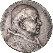 Vatican, Medal, Pie XI, Religions & beliefs, AU(50-53), Silvered bronze