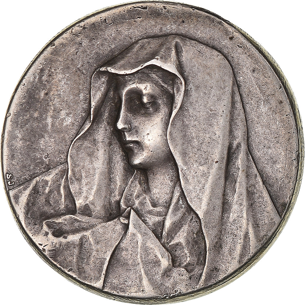 Vatican, Medal, Pie XI, Religions & beliefs, AU(50-53), Silvered bronze