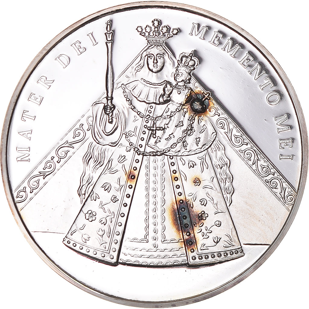 Vatican, Medal, Le Pape Jean-Paul II, Religions & beliefs, 1987, MS(63), Silver