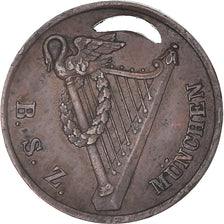 Germany, Token, München Verfassungsfeier, 1864, AU(50-53), Copper
