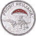 Austria, Token, Kino Alt-Wien, Prosit Neujahr, AU(50-53), Aluminum