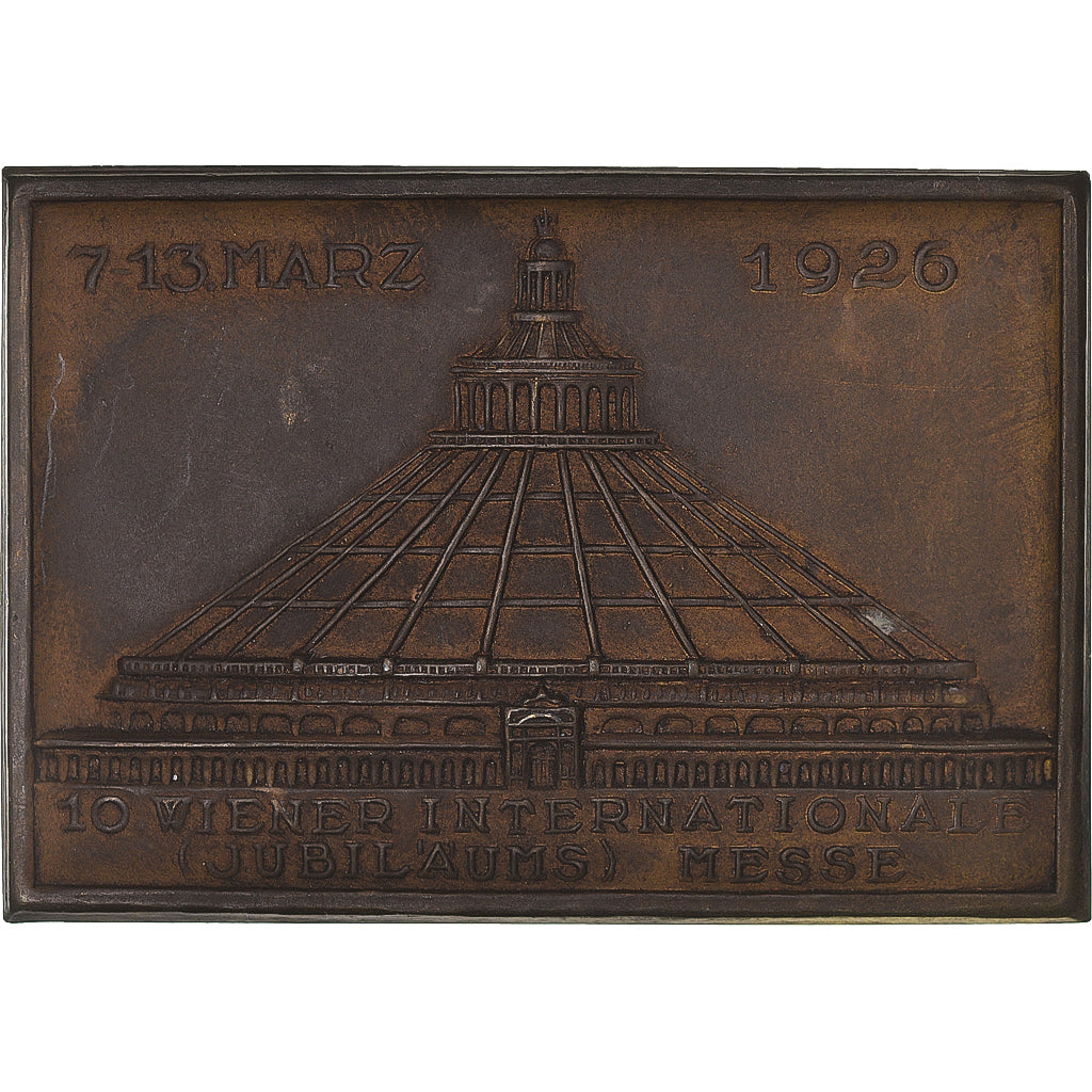 Austria, Broche, 10. Wiener Internationale (Jubiläums) Messe, 1926, AU(50-53)
