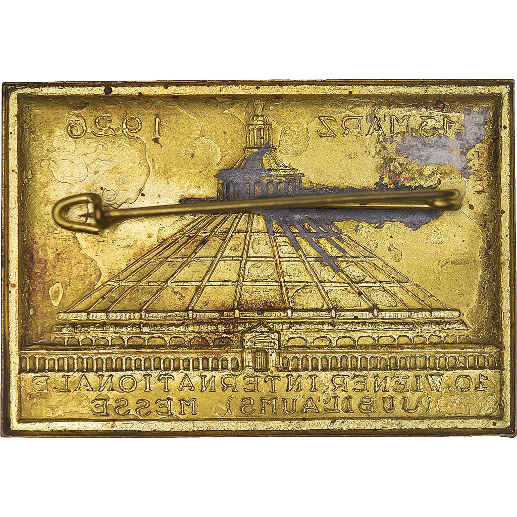 Austria, Broche, 10. Wiener Internationale (Jubiläums) Messe, 1926, AU(50-53)