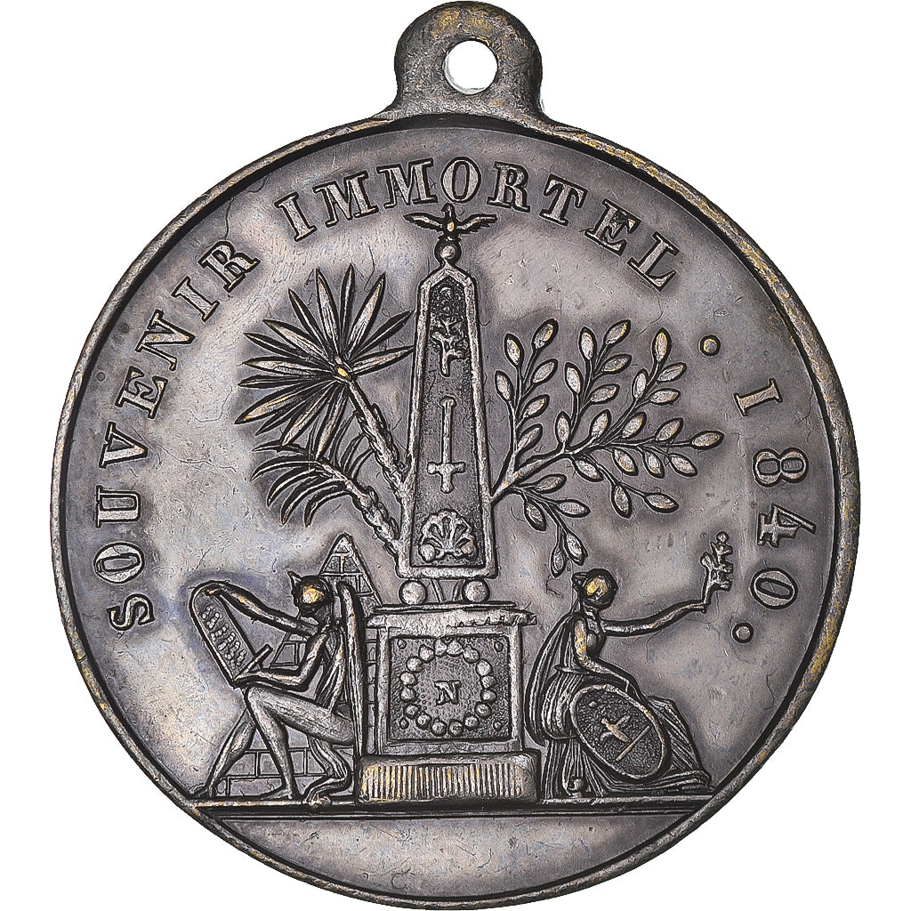 Francja, medal, Translation des Cendres de Napoléon Ier aux Invalides