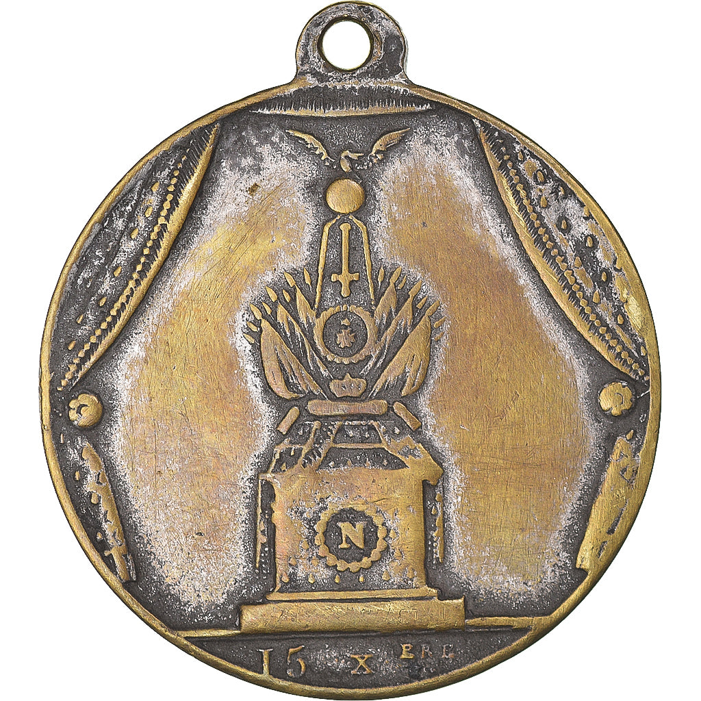 Francia, medalla, Translation des Cendres de Napoléon Ier aux Invalides