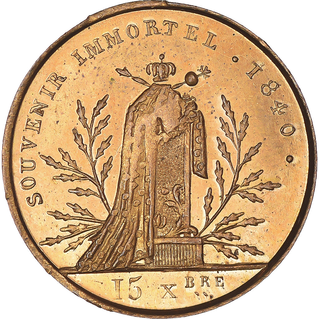 Francja, medal, Napoléon Ier, Souvenir Immortel, Historia, 1840, MS(60-62)