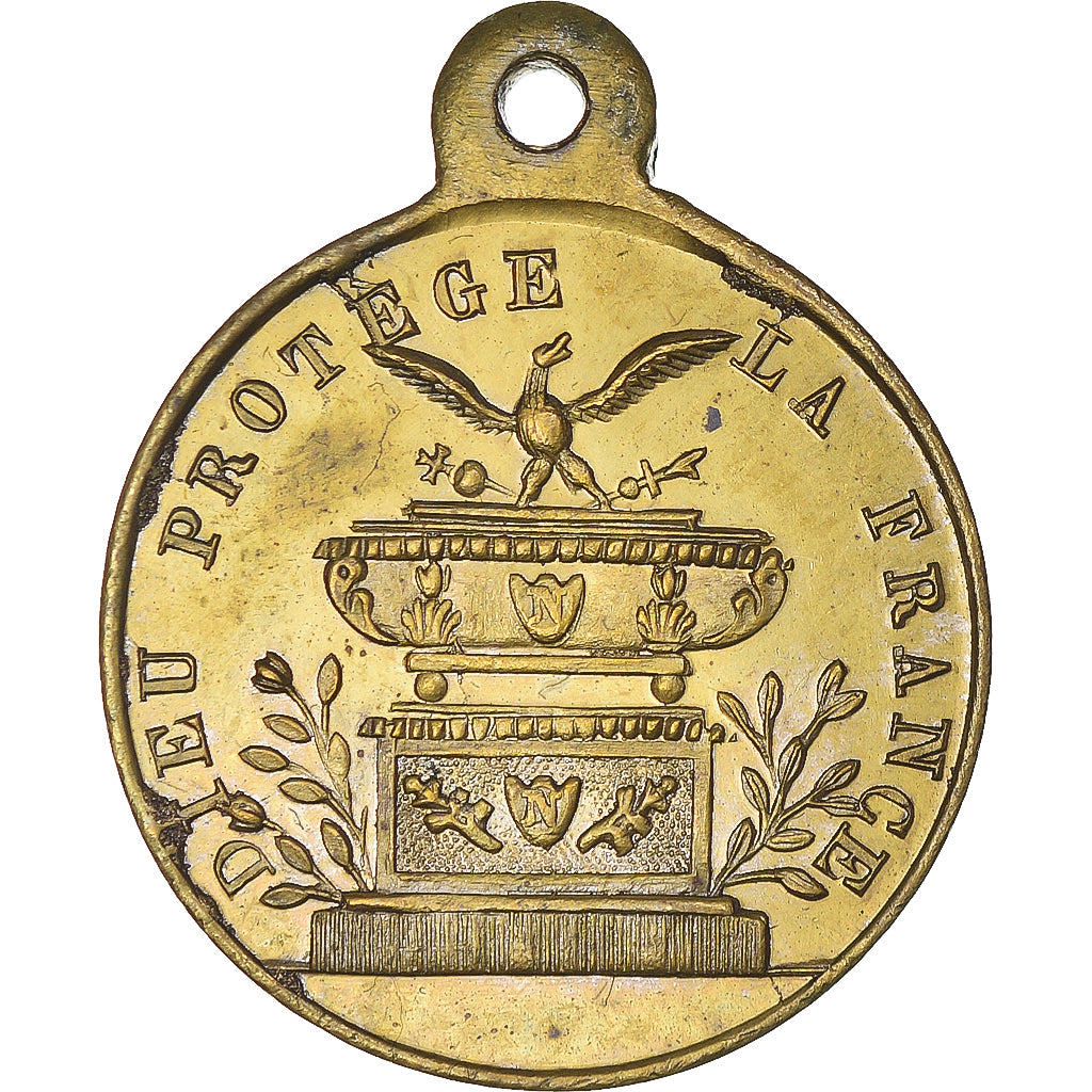 Francia, medaglia, Napoléon Ier, Dieu protège la France, History, Undated