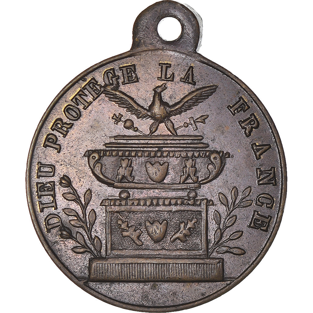 Francia, medalla, Napoléon Ier, Dieu protège la France, History, Undated