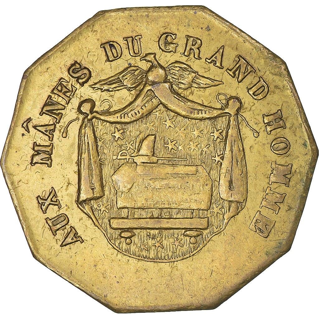 Francia, zeton, Translation des Cendres de Napoléon Ier aux Invalides, History