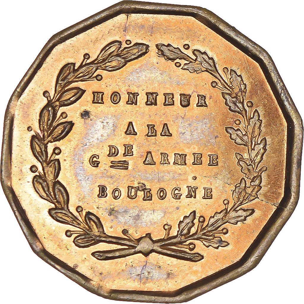 France, Token, Inauguration de la Statue de Napoléon à Boulogne, History