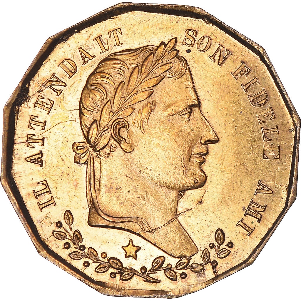 France, Token, Général Bertrand, Fidèle Ami de Napoléon, History, 1844