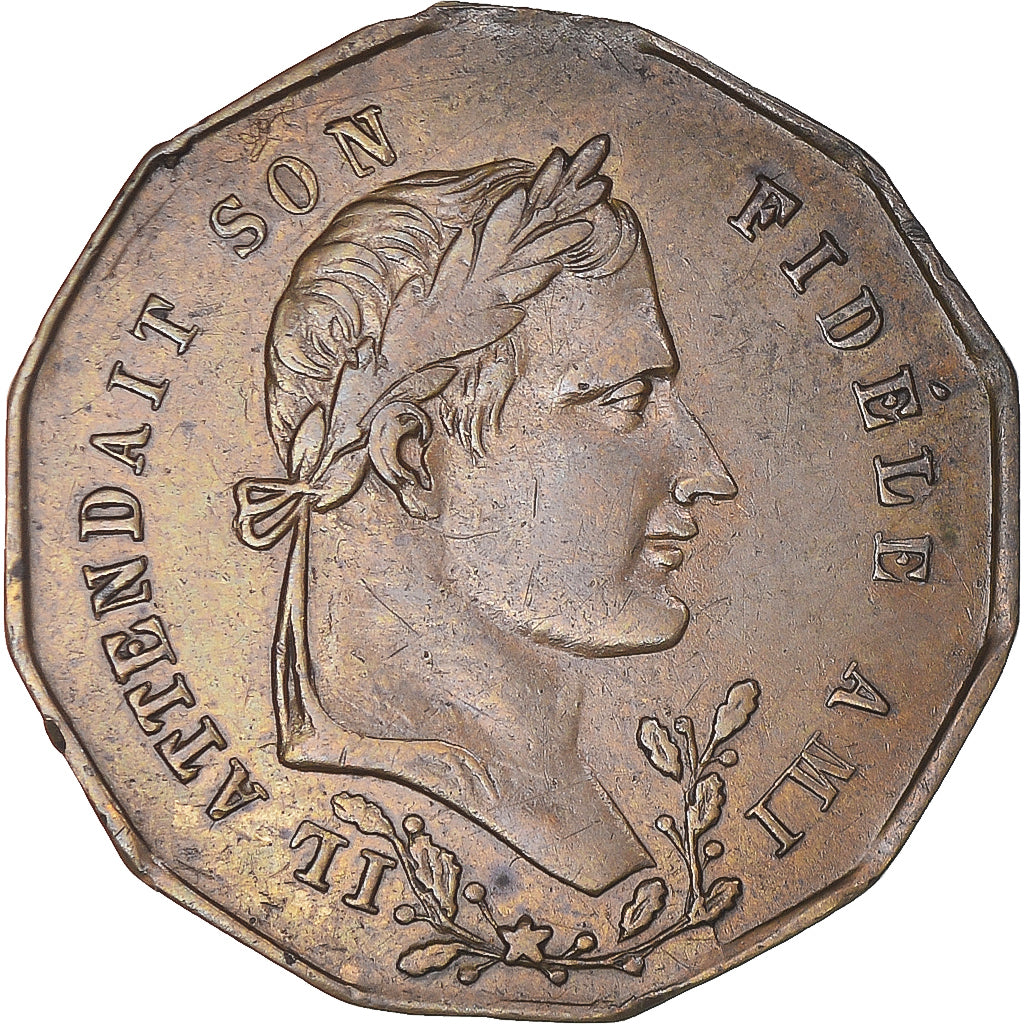 France, Token, Général Bertrand, Fidèle Ami de Napoléon, History, 1844