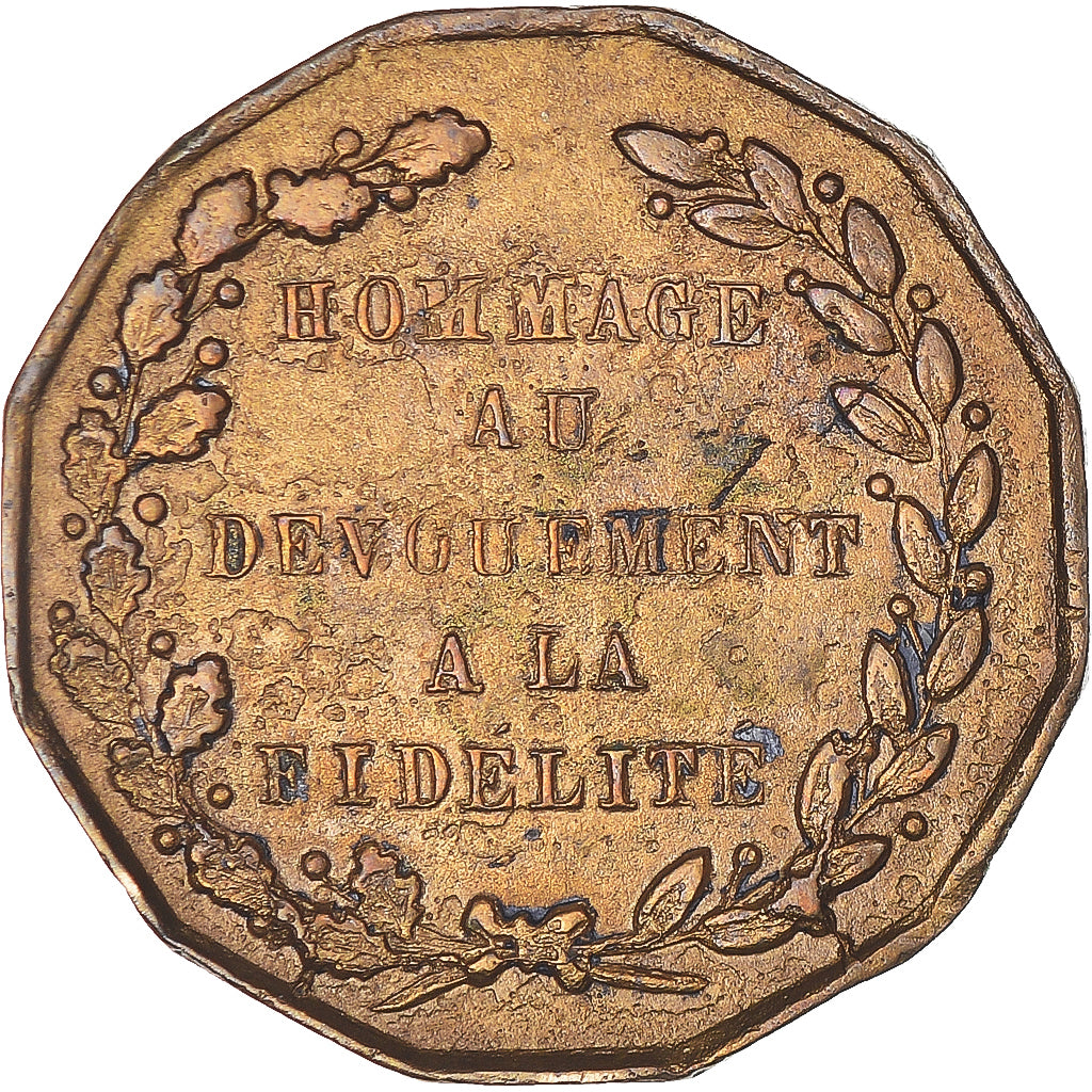 Francia, ficha, Hommage au Général Bertrand, History, 1844, BB, Ottone