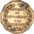 France, Token, Hommage au Général Bertrand, History, 1844, EF(40-45), Brass