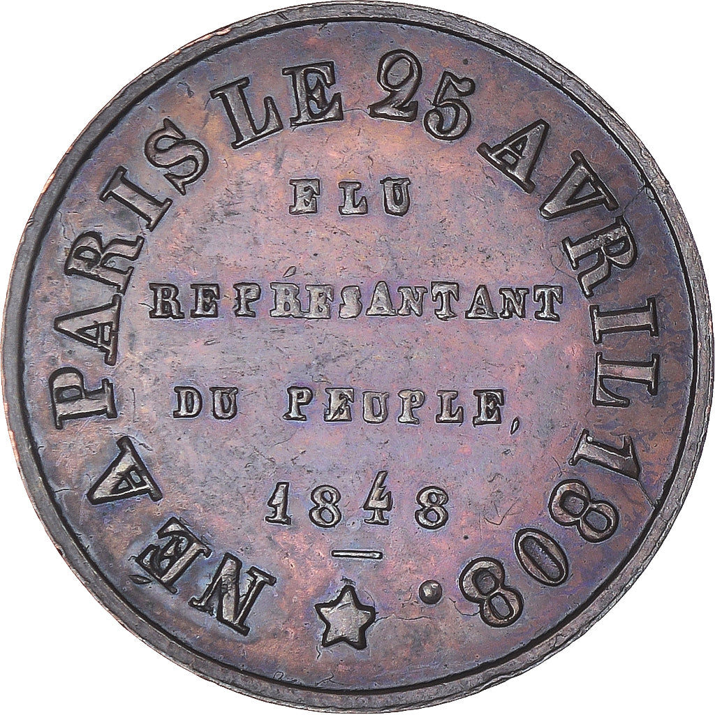 Frankreich, betaalpenning, Louis Napoléon Bonaparte, Représentant du Peuple